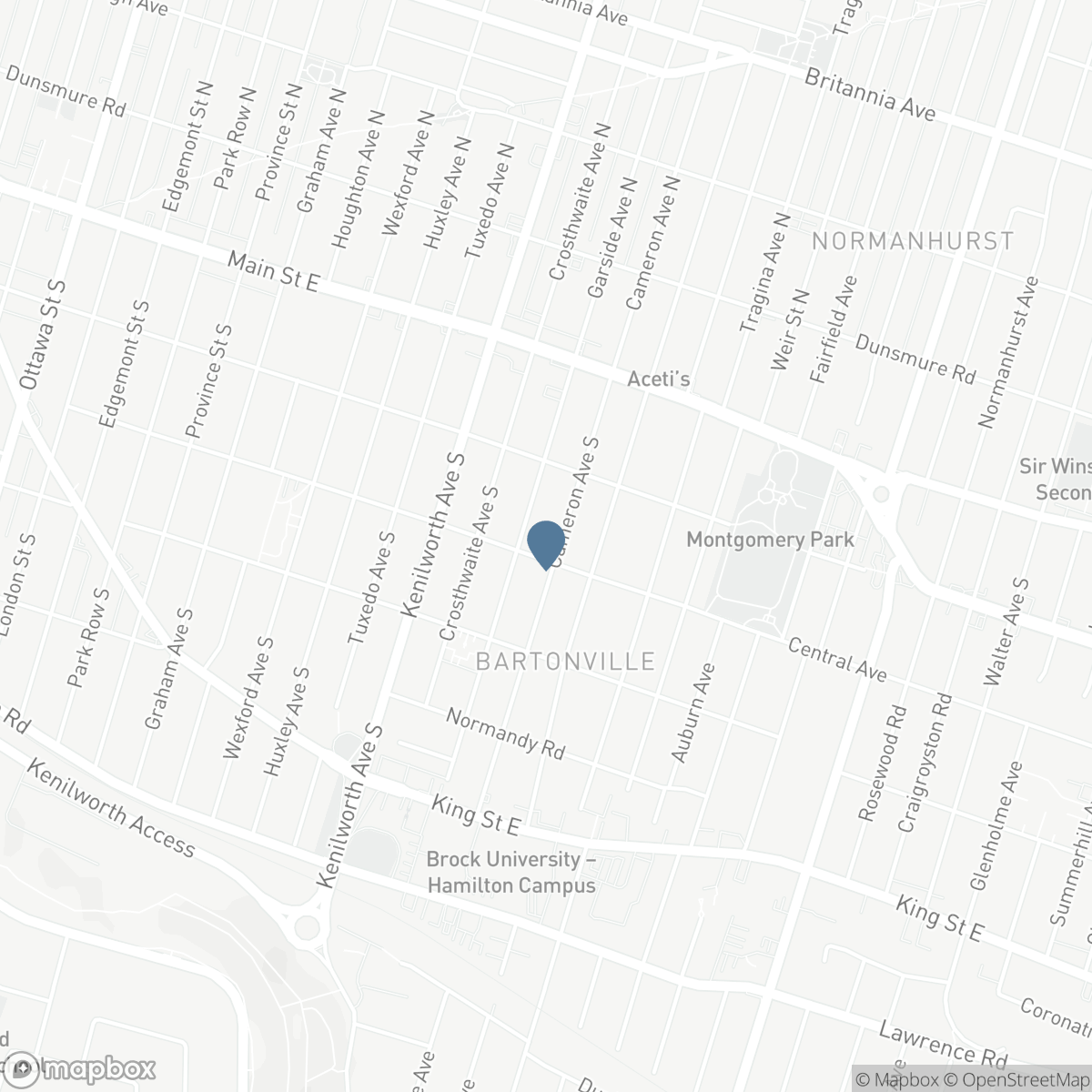 52 CAMERON AVENUE S, Hamilton, Ontario L8K 2W9